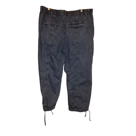 Maurices Pull on denim ankle jeans size 16W short - Picture 3 of 6